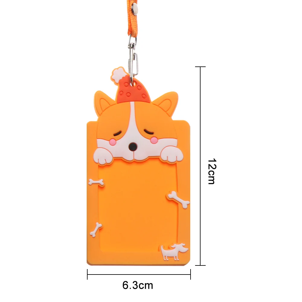 Ciieeo 3pcs Card Cover ID Card Holder Badge Holder Animal Cards Keychain  Card Holder Card Protector Identity Card Holder ID Cards Cover Work Cards