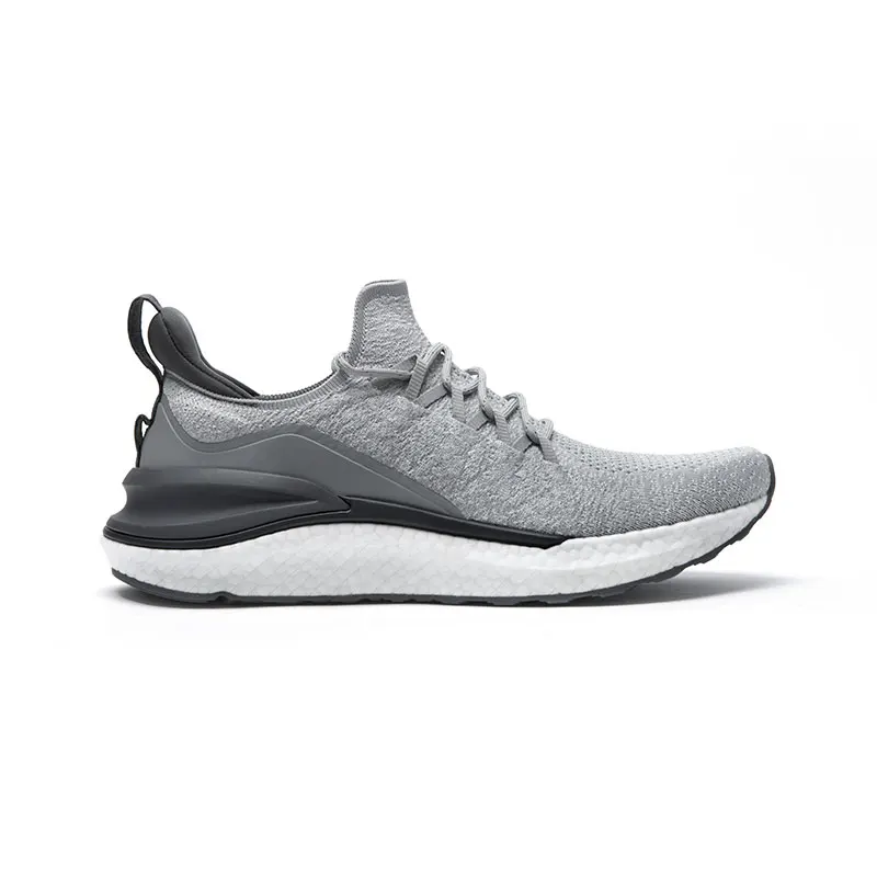 Original xiaomi Mijia zapatillas 4 hombres deportes al aire libre Uni  Moldeo 4D Fishbone sistema de bloqueo de la parte superior de los hombres  Zapatos|Zapatillas de correr| - AliExpress