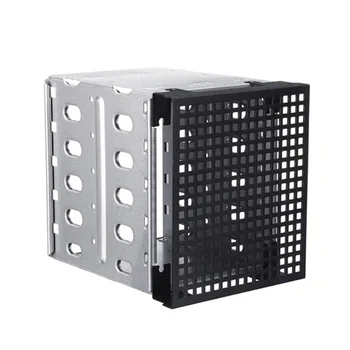 

Chassis HDD Cage Hard Drive Shelf 5-Bit Hard Drive Cage Accounted for 3 PCs Optical Drive Fitted 5 PCs 3.5-Inch Hard Drive