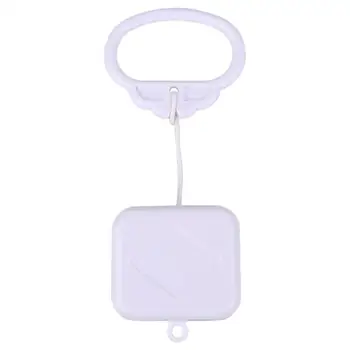 

Pull String Cord Music Box White Baby Infant Kids Bed Bell Rattle Toy Gift