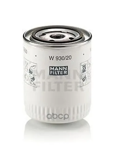 Фильтр Масляный Lada Ваз 2101-07, Land Rover Defender,Discovery 10/95-,Range Rover 4.0-4.6 07/94- MANN-FILTER арт. W93020