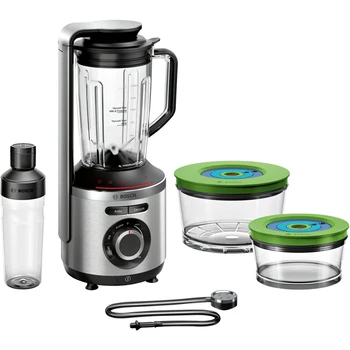 

Blender Bosch mmbv625m, stationary, silver/black