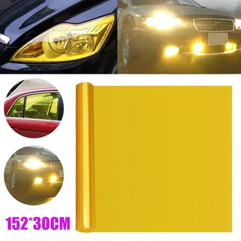 

Film Headlight tint film Cover Vinyl Taillight Yellow Fog light Wrap Sticker Equipment