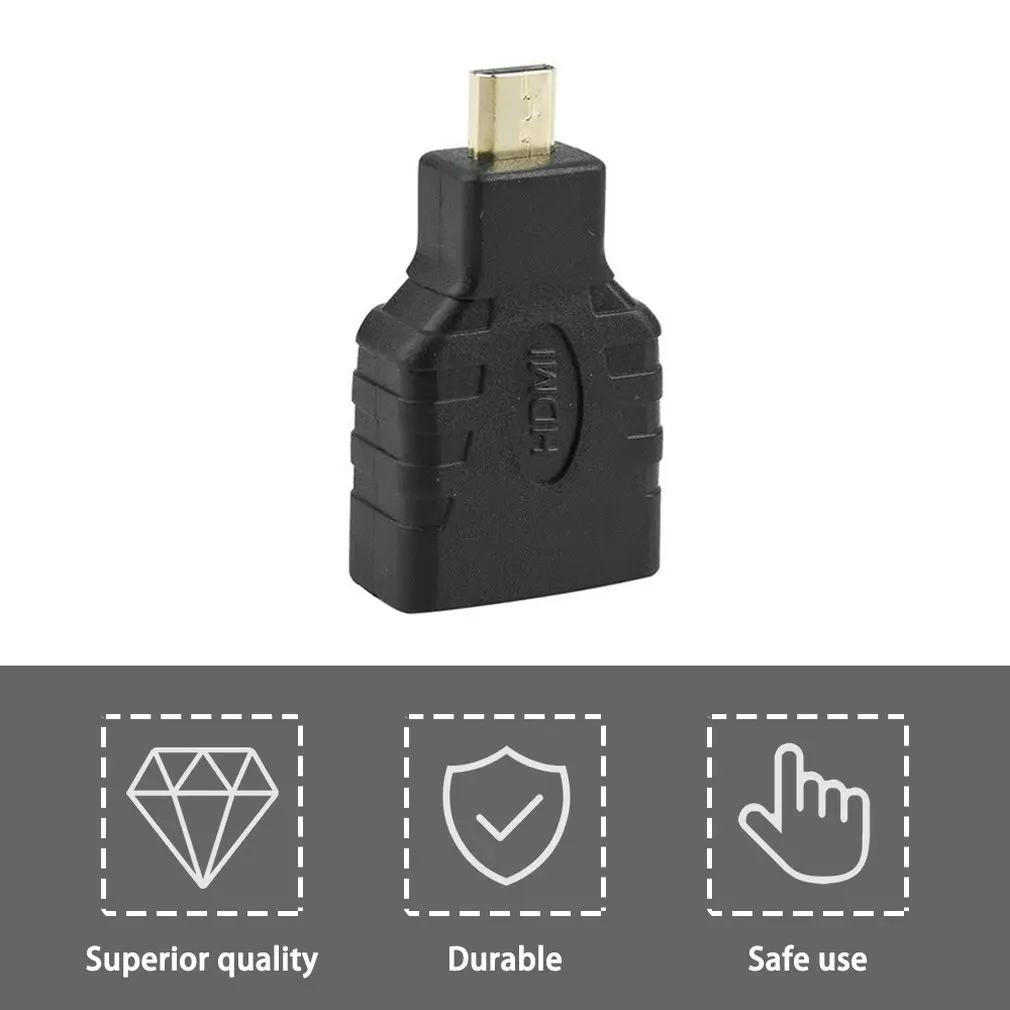 В наличии! 1 шт. новейшая Акция HDMI Женский к Micro Мужской F/M конвертер адаптер разъем