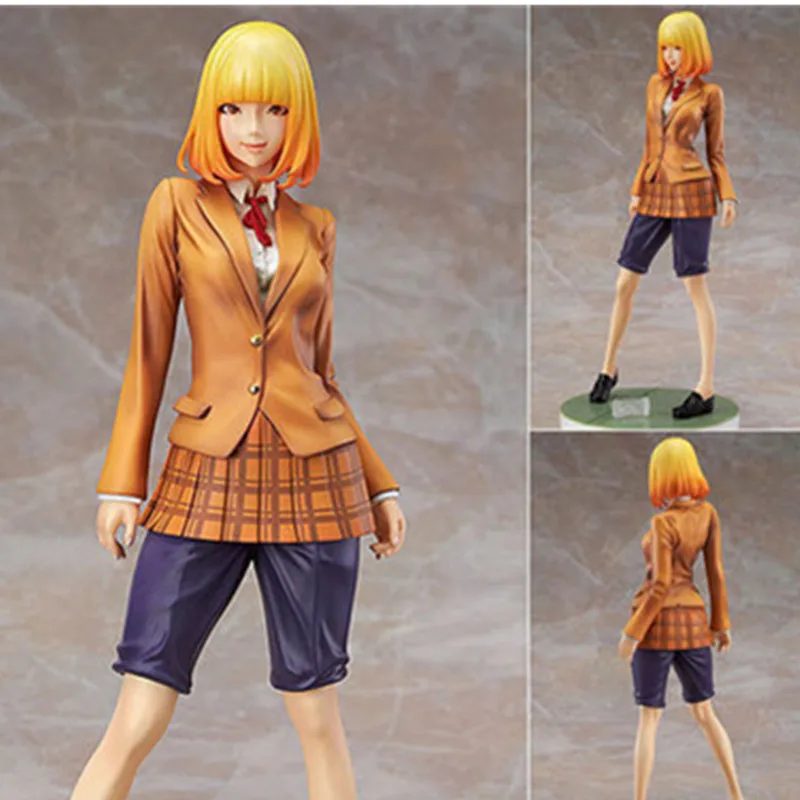 1/7 Сексуальная Аниме Фигурка девушка тюрьма школа Midorikawa Hana платье вверх ПВХ 22 см фигурка Коллекционная модель игрушки коробка D529