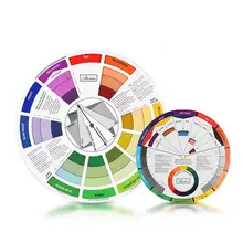 Большие и мини тату цвет колеса легкие Профессиональные татуировки ногтей Аксессуары для татуировки Круглый микс центральный круг вращается