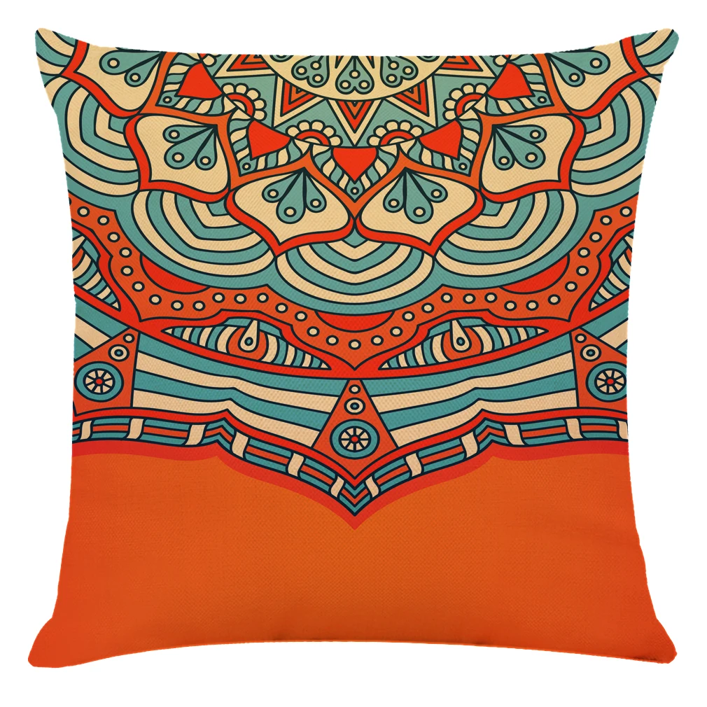 Clan style Geometry Cushion Case Gift Print pillow cover 45 x 45 cm