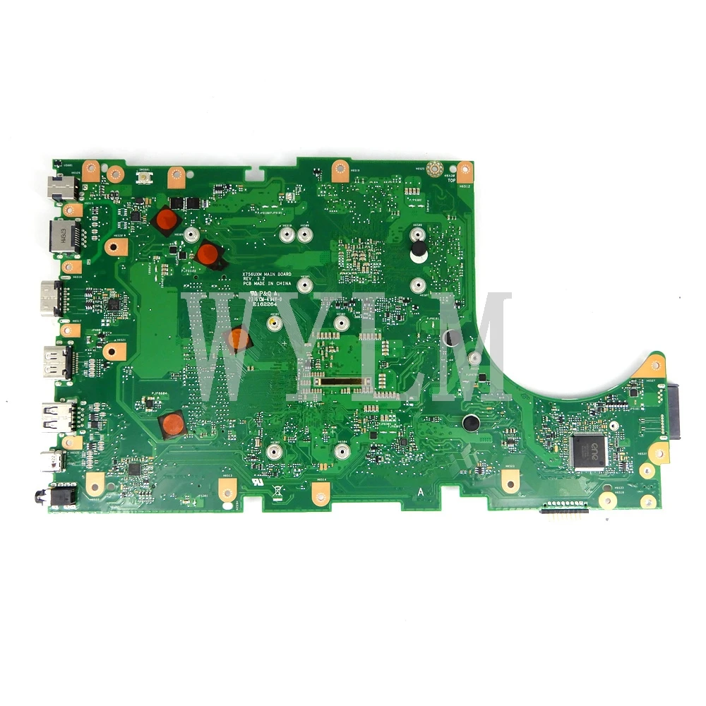  X756UW Motherboard REV3.2 i7-6500 CPU GTX960M/4G Mainboard For ASUS X756U X756UW X756UXM X756UX Lap