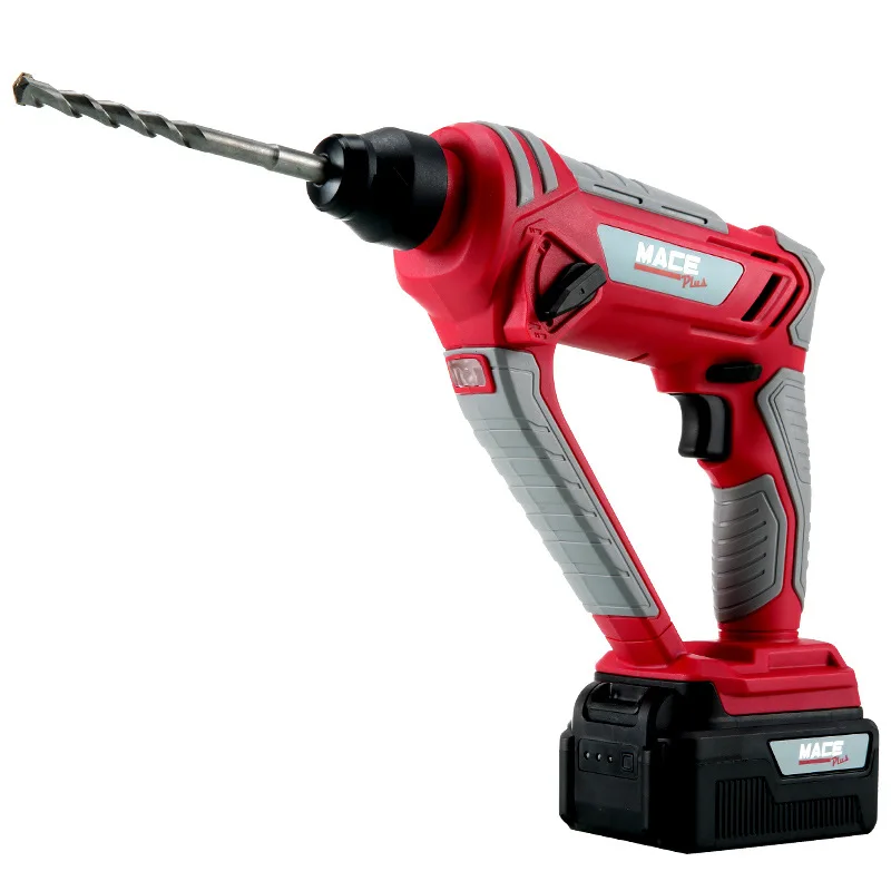 

Mace Lithium Hammer High-Power Impact Drill Multi-functional Rechargeable Electric Hammer & Drill Electric Pick Light Hammer