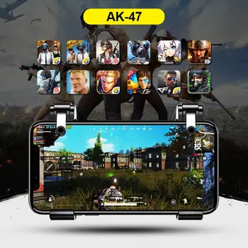 

New AK47 Eat Chicken Artifact Four-finger Linkage AK47 Mobile Game Eat Chicken Artifact Game Controller