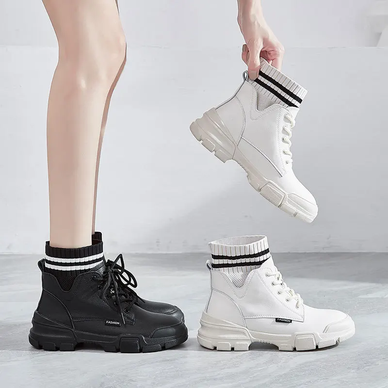 

Martin Boots WOMEN'S Shoes Autumn 2019 New Style Autumn Shoes Autumn & Winter plus Velvet Versatile British Style Autumn Short B