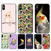 YNDFCNB cute animal Chubby Cockatiel phone Case cover for iphone 11 12 mini Pro Max X XS MAX 6 6s 7 8 plus 5 5S 5SE XR SE2022 ► Photo 1/6