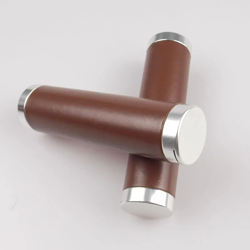 

1 Pair Vintage road Bike Handlebar Cover Pu Leather Mountain Bike Retro Handle Non-slip Bicycle Cycling Accessories