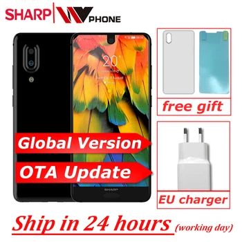 Перейти на Алиэкспресс и купить Смартфон SHARP AQUOS C10 S2, Android 8,0, 4 Гб + 64 ГБ, 5,5 дюйма, FHD + Восьмиядерный процессор Snapdragon 630, Face ID, NFC, 12 МП, 2700 мА/ч, 4G