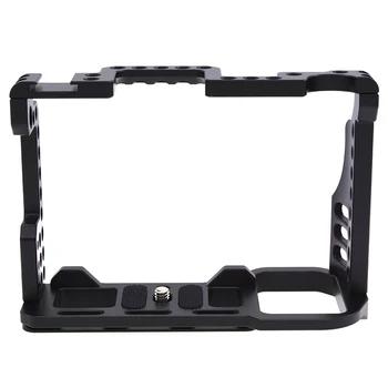 

Aluminum Alloy Camera Cage Video Stabilizer Mount for Sony A7R4 A7M4 Camera Housing Protective Cover Handle