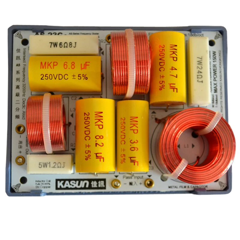HIFIDIY LIVE AS 23C 2 Way speaker ( tweeter + bass ) Unit HiFi HOME Speaker s audio кроссовер с делителем частоты