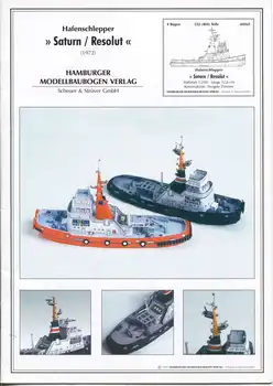 

Schlepper Saturn-Resolut 3D Paper Model DIY Puzzle Manual Papercrafts Toy