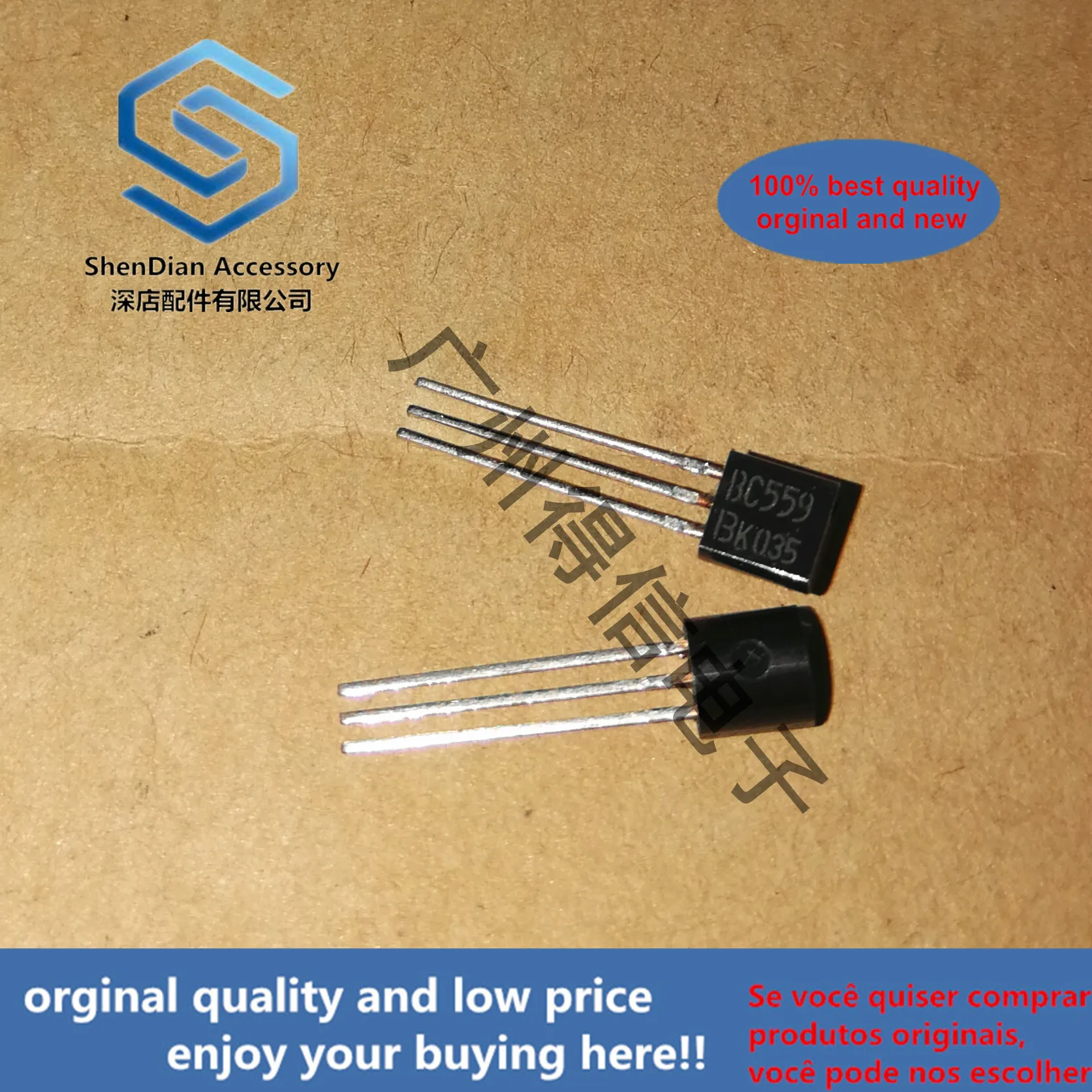 30pcs 100% Orginal New Bc559b C559 To-92 Low Noise Transistors Real ...