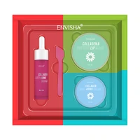 Face Skin Care Set Collagen Anti-aging Wrinkle Cream Hyaluronic Acid Lip Mask Retinol Serum Whitening Moisturizing Shrink Pores 1