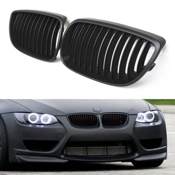 

Fit for BMW E92 E93 2006 2007 20082009 Car styling Matte Black Front Bumper Kidney Sport Grille Grill Matte Black Bumper Grille