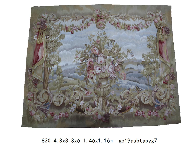 Античный французский гобелены aubusson
