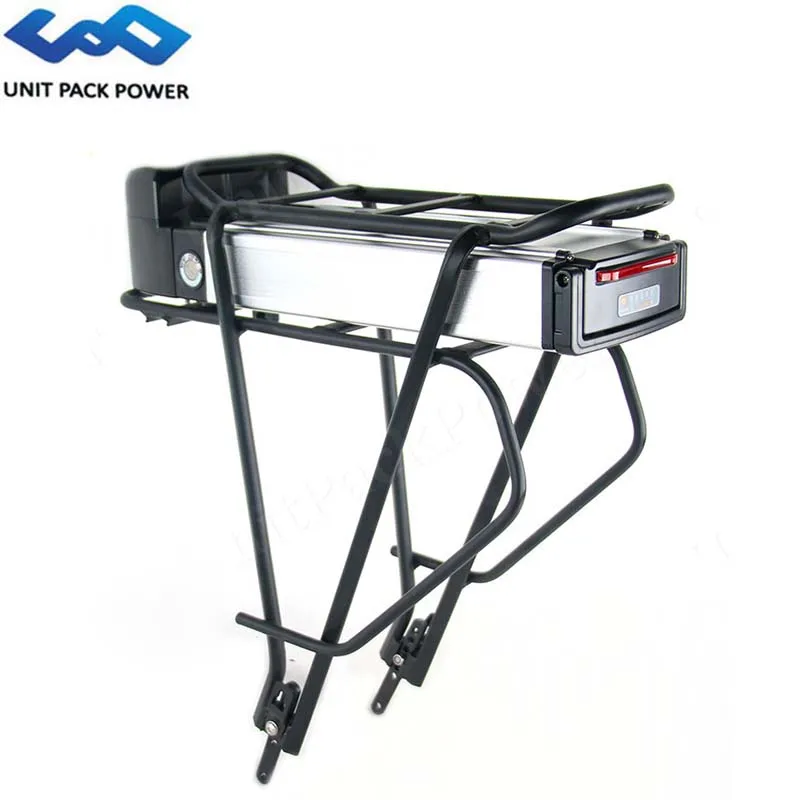 Cheap Price of  Rear Rack 36V 20.3Ah 350W 500W E-Bike Lithium ion Samsung/Panasonic Cell Battery With Luggage Hange