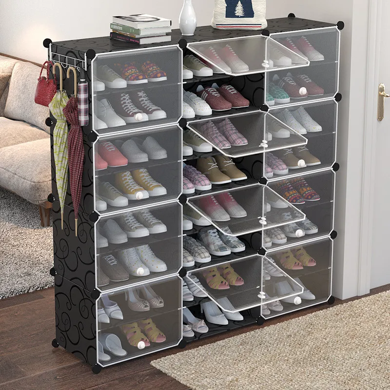 Simple Shoe Rack Dustproof Multi-layer Storage Shelf Dorm Organizer Shoe  Cabinet