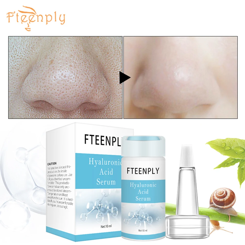 FTEENPLY ампульная гиалуроновая кислота, сыворотка для лица, сужающая поры, против никотиam, отбеливающая, увлажняющая, против старения, морщин, кожи