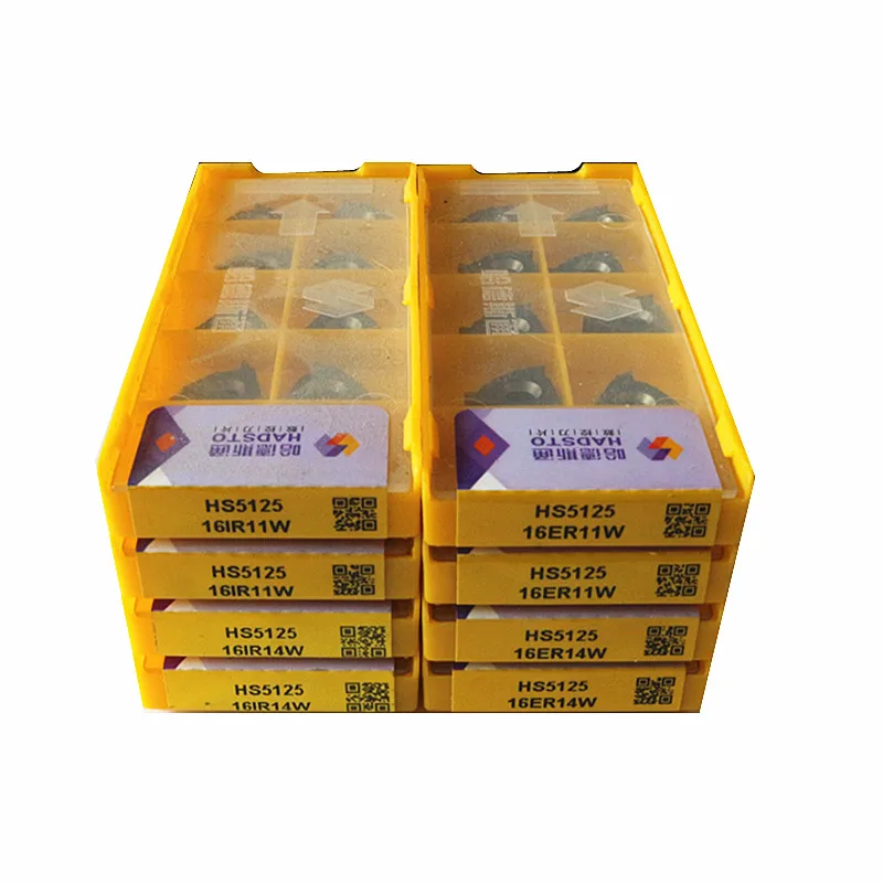 10P 11ER/16IR 11W / 14W HS5125 токарный станок с ЧПУ инструмент резьбы карбида вставки для P.M.K |