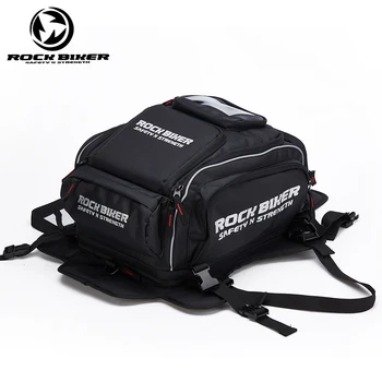 

ROCK BIKER Motorcycle Backpack Fuel Oil Bag Moto Knight Pack Helmet Bag Backpack Waterproof Long-distance Walking Adventure Bag