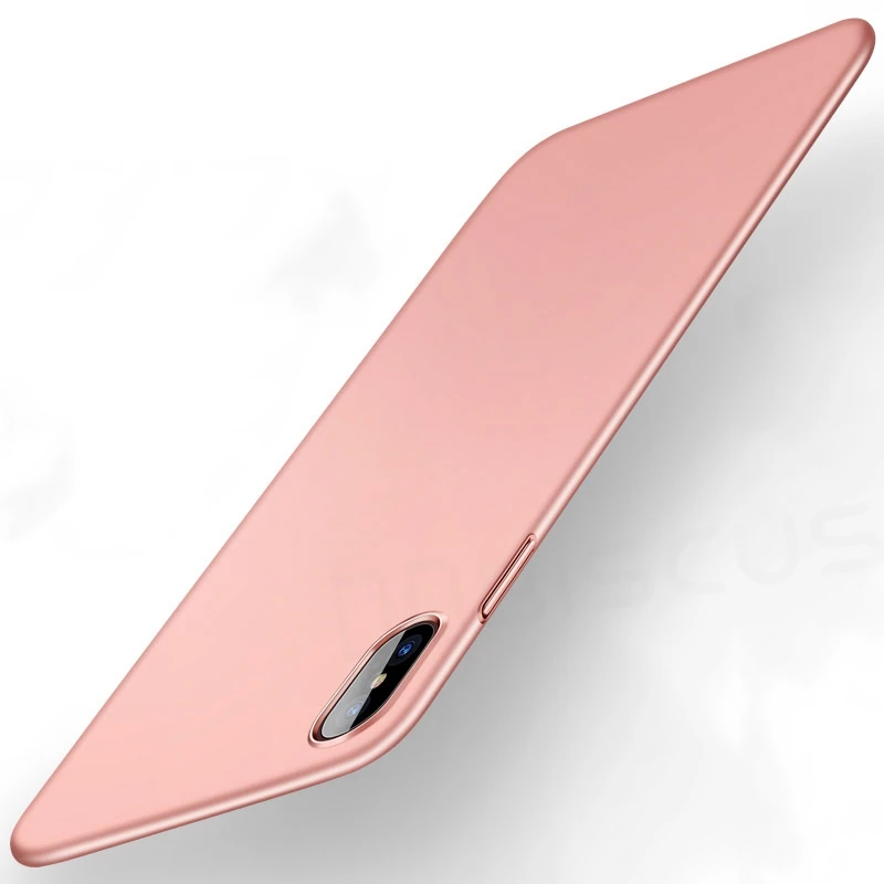 Di lusso Posteriore Dura Opaca di Plastica Cassa Del Telefono Del PC Per il iPhone 6 6S 7 8 Plus, Più Copertura Per iPhone X XR XS 11 Pro Max 12 Mini Protettiva Funda Coque - Image 4
