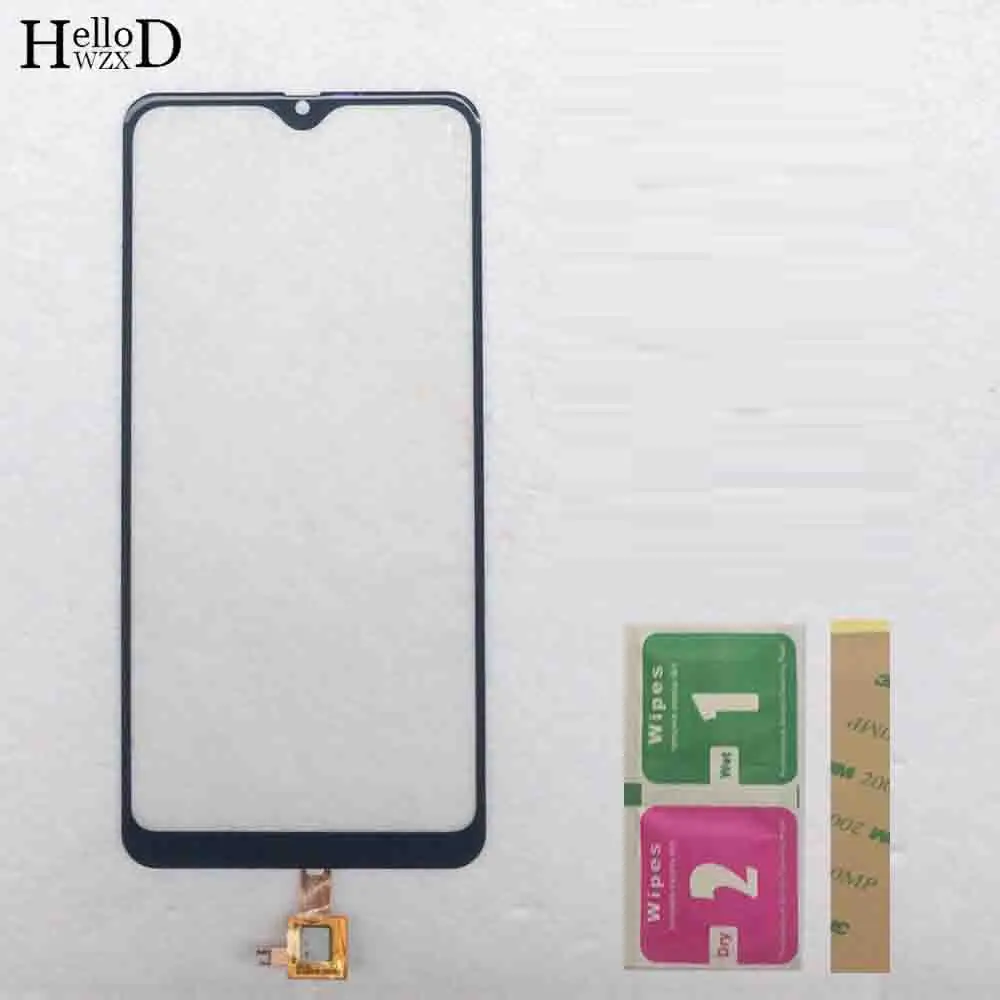 Сенсорный экран Панель для Leagoo S11 6," Сенсорный экран планшета Панель Сенсор сенсорный Экран спереди Стекло мобильного телефона на Клее 3M салфетки - Цвет: Black
