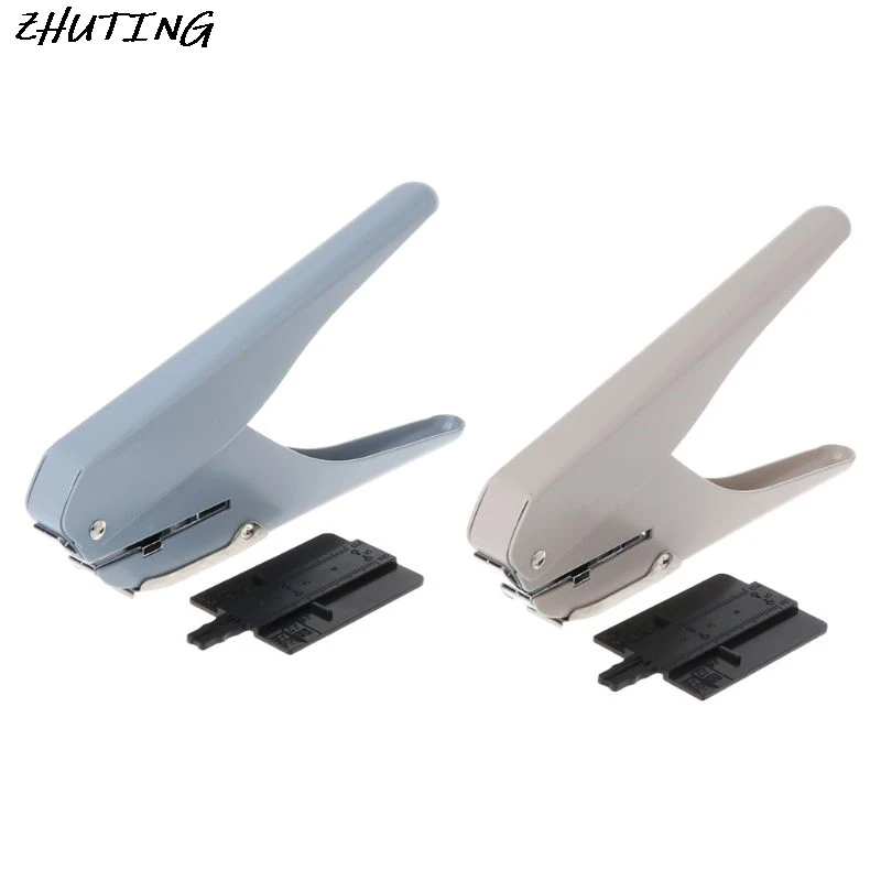 

Mushroom Hole T-type Office Punches Paper Cutter Loose Sheet DIY School Supplies Scrapbooking Puncher Binding Holes