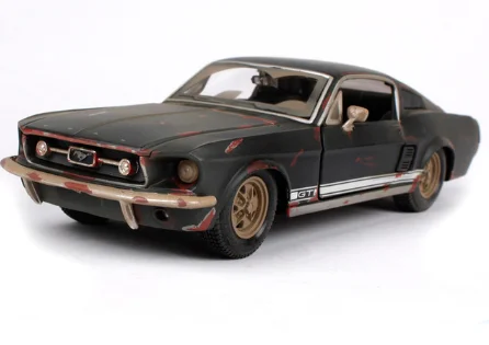 Maisto 1:24 Need For speed Ford Mustang GT 5,0 литая под давлением модель Гоночная машина игрушка Новинка в коробке 32361 - Цвет: Gray