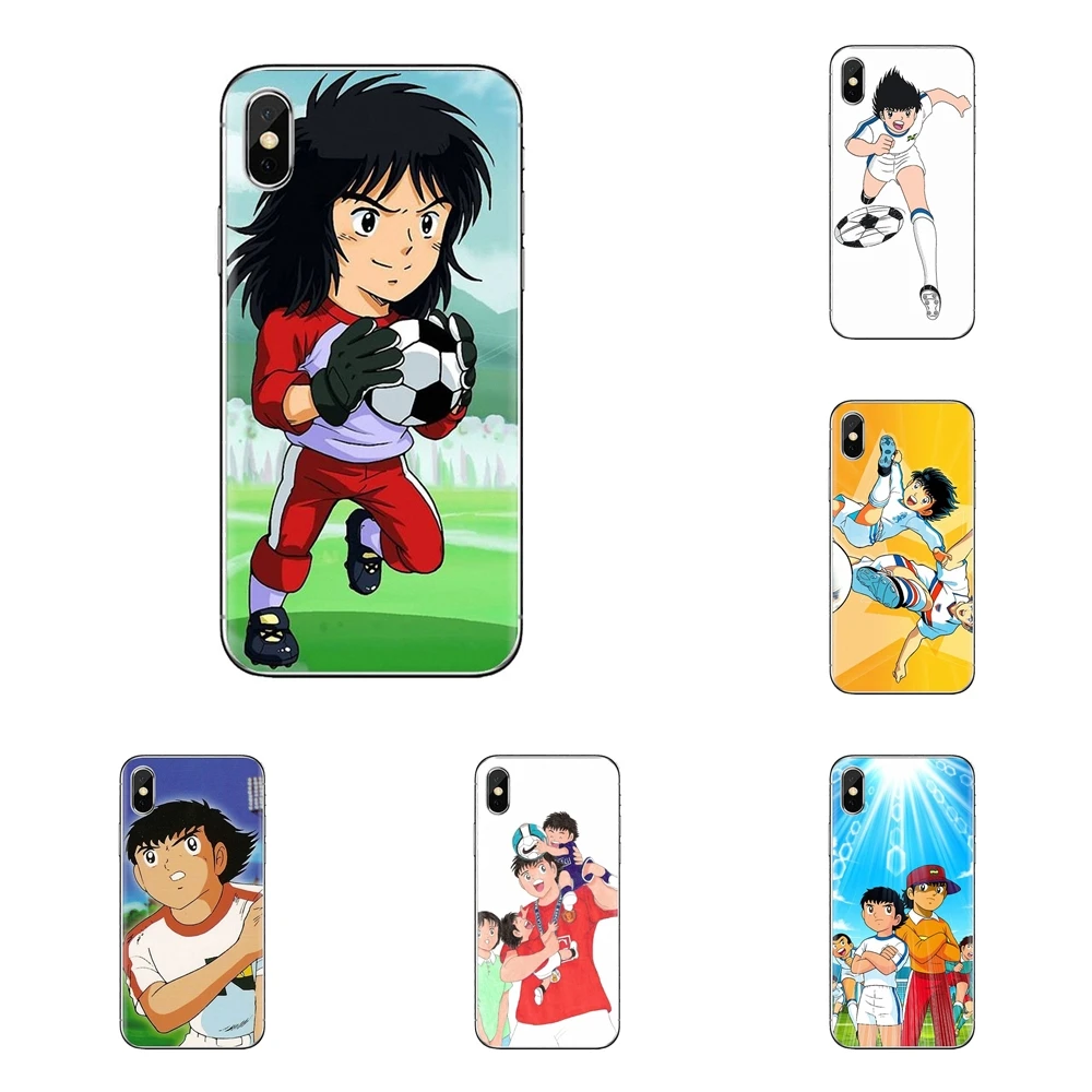 anime Captain Tsubasa Ozora Genzo Phone Skin Cover For Huawei Nova 2 3 2i 3i Y6 Y7 Y9 Prime Pro GR3 GR5 2017 2018 2019 Y5II Y6II |
