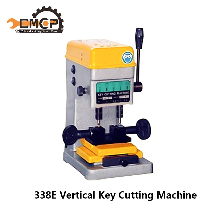 

338E Multifunction Key Copy Machine Locksmith Tools 80W 220V/ 50hz Vertical Key Cutting Machine Key Cutter Machine