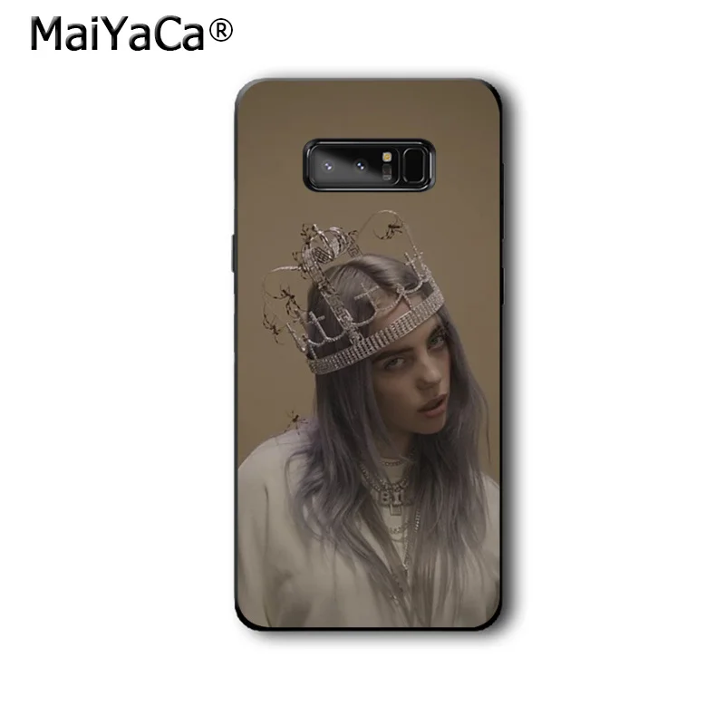 MaiYaCa Billie Eilish Горячая музыка певица звезда чехол для телефона для samsung обратите внимание на возраст 3, 4, 5, 7, 8, 9, 10 pro A7 A10 A40 A50 A70 J7 - Цвет: A10