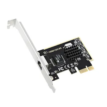 

PCI Express PCI-E Network Card 2500Mbps Gigabit Ethernet 10/100/1000M RJ-45 RTL8125 LAN Adapter Converter Network Controller