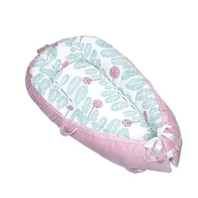 Переносная детская кроватка для путешествий, детская корзина для сна, хлопковое гнездо для новорожденных, многофункциональная Съемная кровать для кормления, BTN032