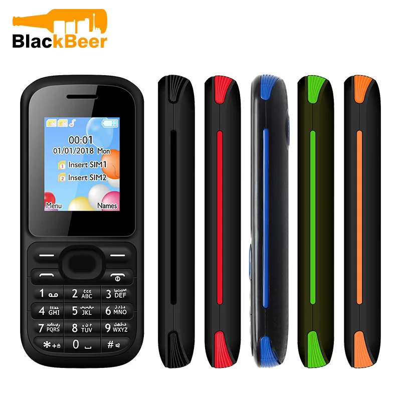 Продажа Мобильный телефон UNIWA ECON K9 1,77 дюймов, две sim карты, 2G GSM, мобильный телефон для пожилых людей, 0.08MP, задняя камера, долгий режим ожидания, телефон...