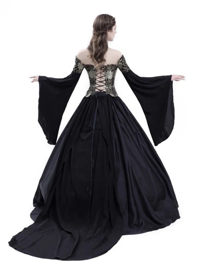 black-theatrical-vintage-gothic-victorian-ball-dress5