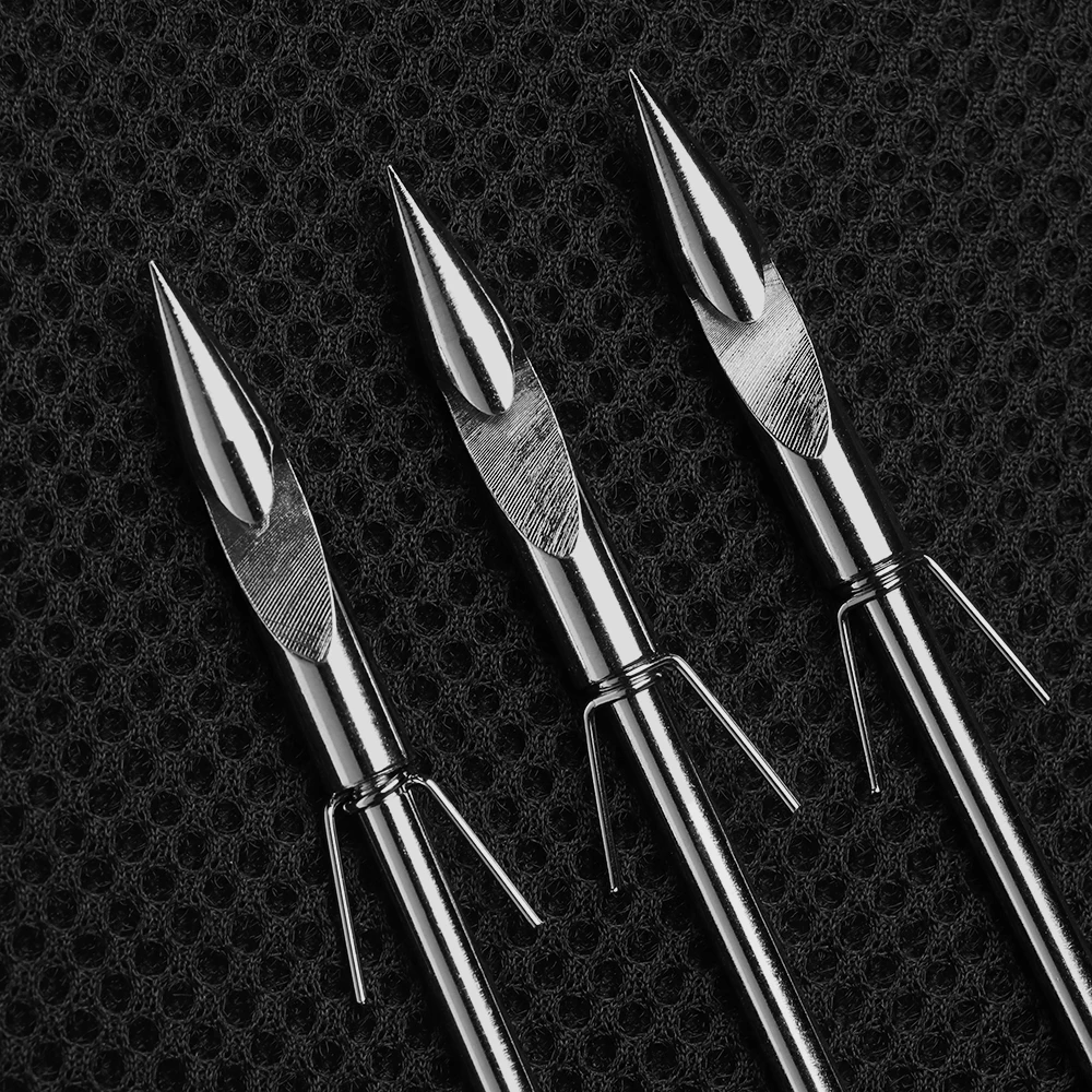 1 PC Durable 146/158mm Silver Stainless Steel Arrow Head Fish Darts for Fishing Catapult Hunting Slingshot Fishing Accessories