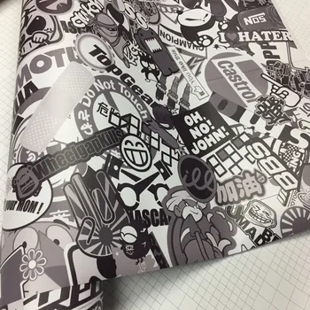 

Good Car Wrap Graffiti Skull Sticker Camo Sticker Bomb Vinyl Film Skull Car Motorcycle Mirror Roof Hood Decal Film Stickerbomb