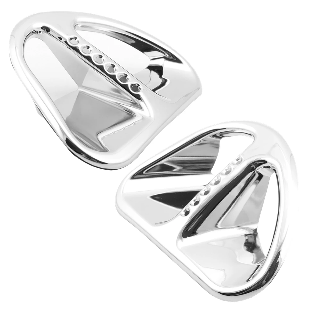 2pcs Chrome Motorcycle Fairing Air Intake Grills For Honda Gold Wing GL1800 2001-2011