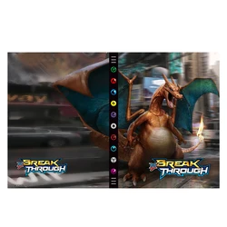 Pokémon Album 9 Poche 432 Anime Carte Livre de Collection Pokemon Classeur Carte de Jeu de Support de Dossier Liste Bikachu Enfants Jouets Cadeau 