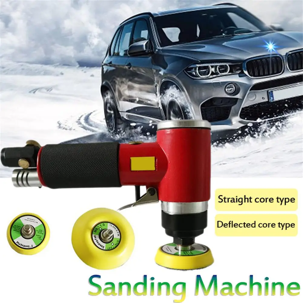 

2 inch 3 inch Mini Pneumatic Sanding Machine Air Sander Polishing Grinding Tools For Car Waxing Machine Small Buffer Polisher