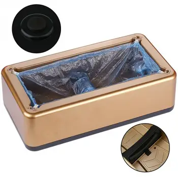 

Over Shoe Storage Box Cleaning Automatic Shoes Cover Dispenser Overshoe Machine Home Office Disposable