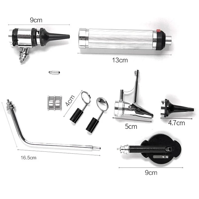 

Excellent Diagnostic Set - Ear, Nose and Throat Exam Kit - Great for Health Medical