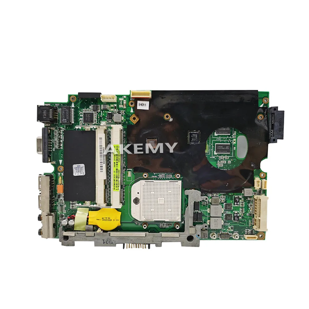 AK K40AB материнская плата для ноутбука For Asus K40AD K40AF K50AB K50AD K50AF K40IJ K50IJ K40 K50 тестовая