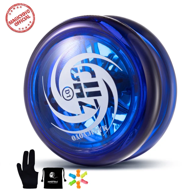 MAGICYOYO D1 GHZ 2A Responsive and Professional YoYo for Beginners Classic Plastic Yo Yo  Kids Funny Toys 1